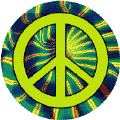 Psychedelic 1960s Peace Sign Bumper Stickers