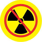 International NO Nuclear Power - POLITICAL BUTTON