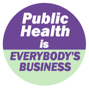 Public health buttons-pin