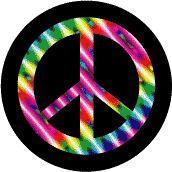 Tie Dye Peace Sign T-shirt