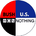 Bush Won - American People Nothing-ANTI-BUSH T-SHIRT