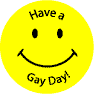 gay-lesbian t-shirts, bumper stickers, etc.
