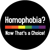 rainbow anti-homophobia Bumper Stickers