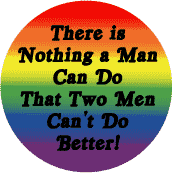 rainbow gay men's pride Caps