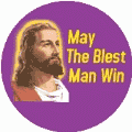 May The Blest Man Win (Jesus) - Christian SPIRITUAL CAP