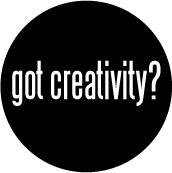 got creativity? SPIRITUAL BUTTON