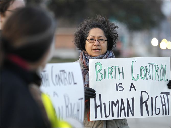 Birth Control is a Human Right - Toledo Protest