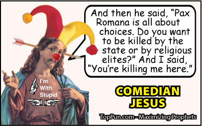 Comedian Jesus Pax Romana Killing Me