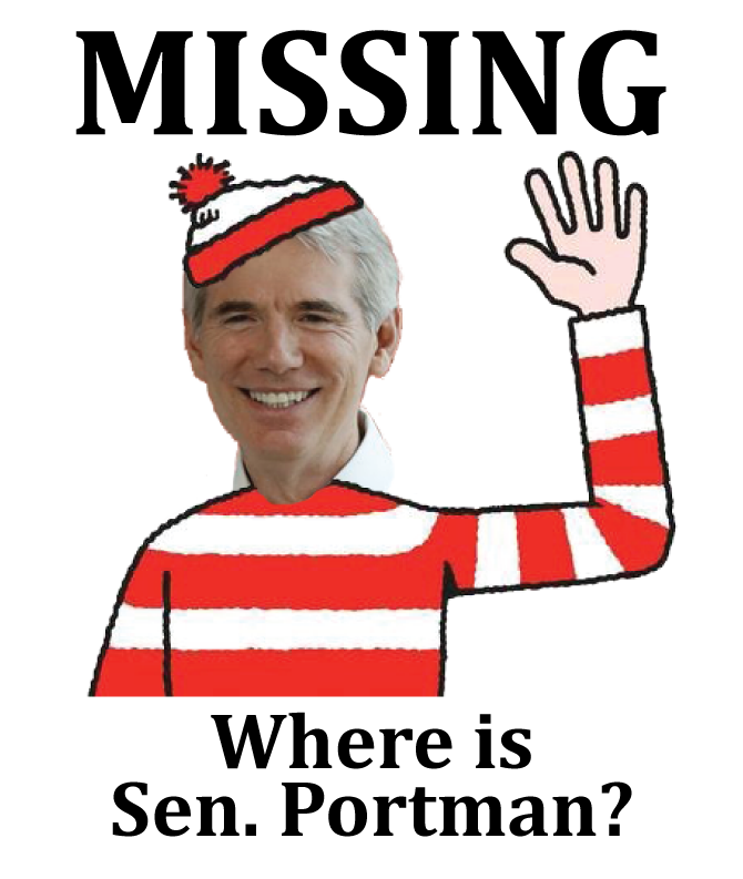 MISSING: Where is Senator Portman?