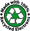 Made With 100% Recycled Electrons
