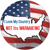 I Love My Country, Not It's Warmaking ANTI-WAR BUMPER STICKER