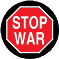 Stop War - STOP Sign ANTI-WAR BUMPER STICKER