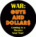 WAR - Guys and Dollars ANTI-WAR KEY CHAIN