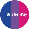 Bi The Way [Bi Pride colors] BISEXUAL MAGNET