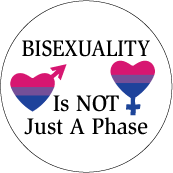 Bisexuality Is NOT Just A Phase BISEXUAL POSTER