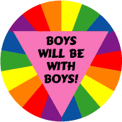 Boys Will Be With Boys GAY PRIDE T-SHIRT