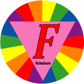 F Fabulous GAY PRIDE STICKERS