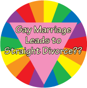 Gay Marriage Leads to Straight Divorce?? GAY T-SHIRT