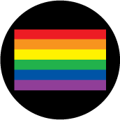 Gay Pride Flag GAY BUMPER STICKER