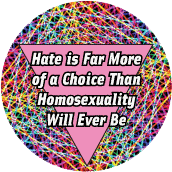 Hate is Far More of a Choice Than Homosexuality Will Ever be GAY CAP