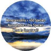 Homosexuality More Than 450 Species, Homophobia ONLY One Species - What is Unnatural GAY CAP