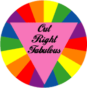 Out Right Fabulous GAY PRIDE STICKERS