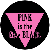 PINK is the New BLACK - GAY PRIDE STICKERS