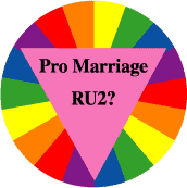 Pro Marriage - RU2--BUMPER STICKER