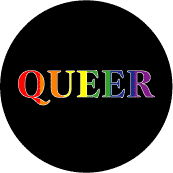 Rainbow Queer BUTTON