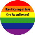 Does Focusing on Gays Give You an Election - FUNNY GAY KEY CHAIN