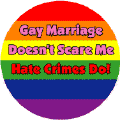 Gay Marriage Doesn't Scare Me - Hate Crimes Do COFFEE MUG