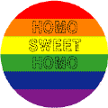 Homo Sweet Homo GAY PRIDE STICKERS