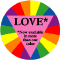 LOVE - Now Available in More Than One Color GAY PRIDE POSTER