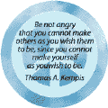 Be Not Angry Cannot Make Others as Wish Them to Be--PEACE QUOTE STICKERS