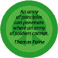 Army of Principles--PEACE QUOTE POSTER