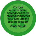 PEACE QUOTE: Poetry Act of Peace--PEACE SIGN POSTER