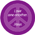 Love One Another-JESUS--BUTTON