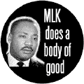 MLK does a body of good--Martin Luther King, Jr. FUNNY STICKERS
