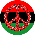 PEACE SIGN: Inferno of Justice African American Flag Colors--STICKERS