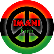 Kwanzaa Principle IMANI Faith--STICKERS
