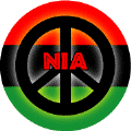 Kwanzaa Principle NIA--African American PEACE SIGN KEY CHAIN