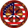 Hippie Culture Peace Flag 1--COFFEE MUG