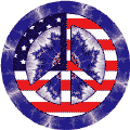 Hippie Fashion Peace Flag 2--KEY CHAIN