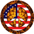 Hippie Movement Peace Flag 6 - American Flag POSTER