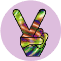 Funky Peace Hand 1--T-SHIRT