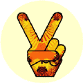 Funky Peace Hand 23--POSTER