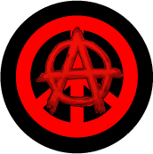 PEACE SYMBOL: Anarchy 1 - Anarchist Symbol KEY CHAIN