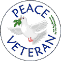 Peace Veteran PEACE DOVE--PEACE SYMBOL PEACE SIGN POSTER