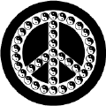 PEACE SYMBOL: Yin Yang Symbol 2--MAGNET