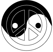 Yin Yang Symbol 3--KEY CHAIN